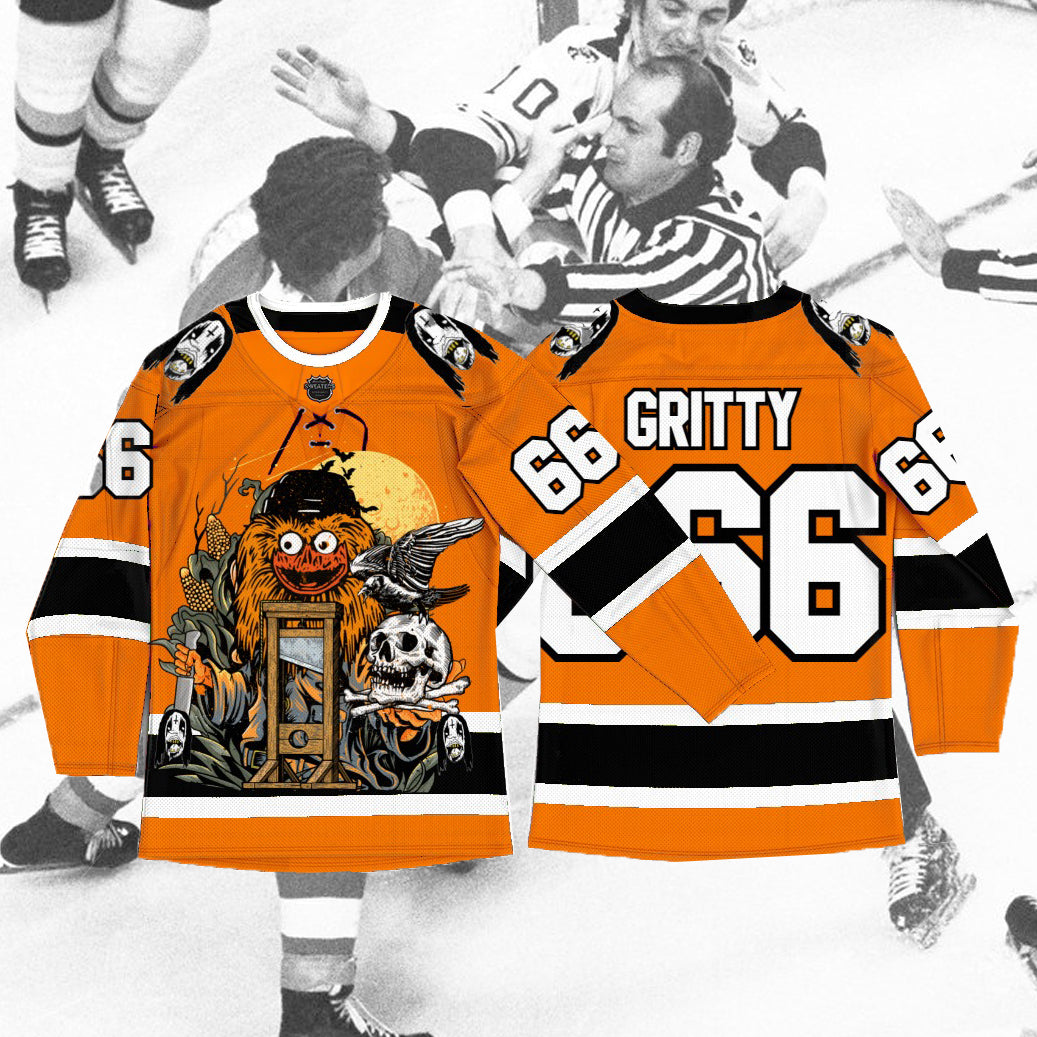 Gritty Philadelphia Flyers Plush Mascot Figure (Orange Jersey) - Dynasty  Sports & Framing